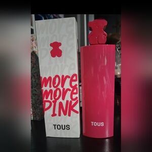 Tous More Pink Fragrance with Iconic Bear Cap